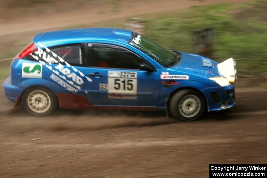 Adam Boullion / Phil Boullion Ford Focus ZX3 on SS6.