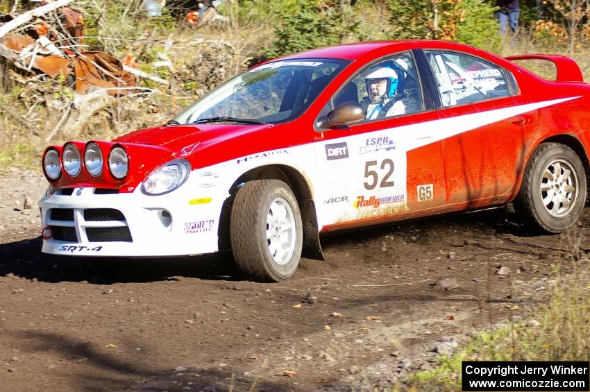 Doug Shepherd / Karen Wagner Dodge SRT-4 on SS1.