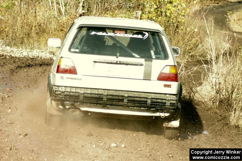 Dave Cizmas / Matt Himes VW GTI on SS1.