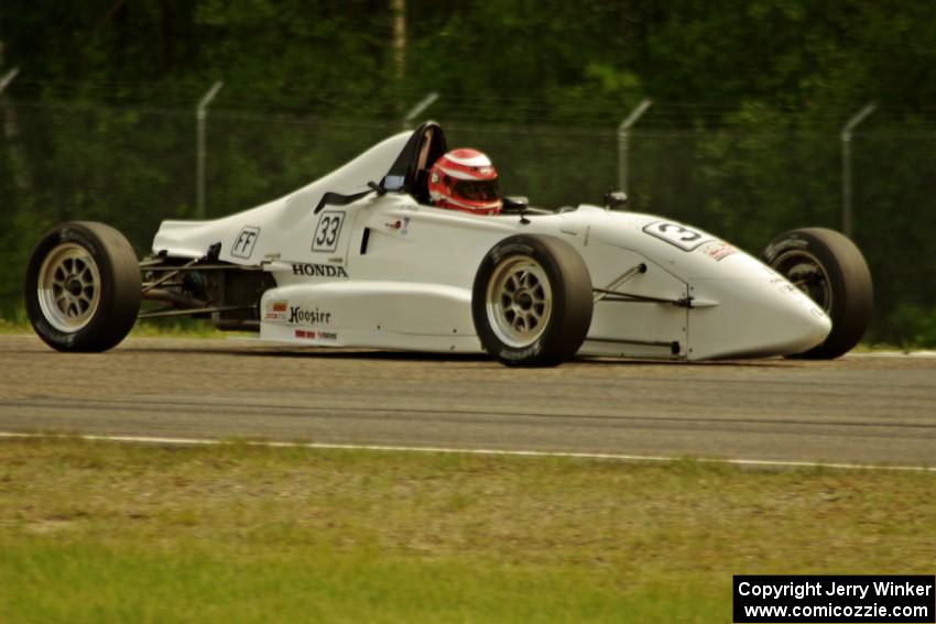 Jeff Bartz's Van Diemen RF00K Formula Ford