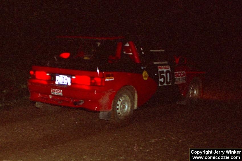 Kurt Winkelmann / Tom Sherony Suzuki Swift on a stage during the first night.