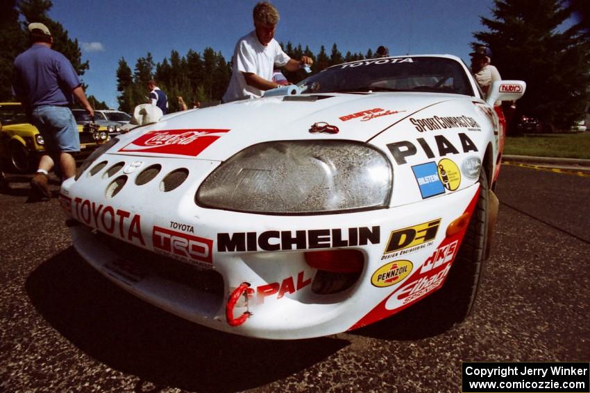 Ralph Kosmides / Joe Noyes Toyota Supra at parc expose on day two.