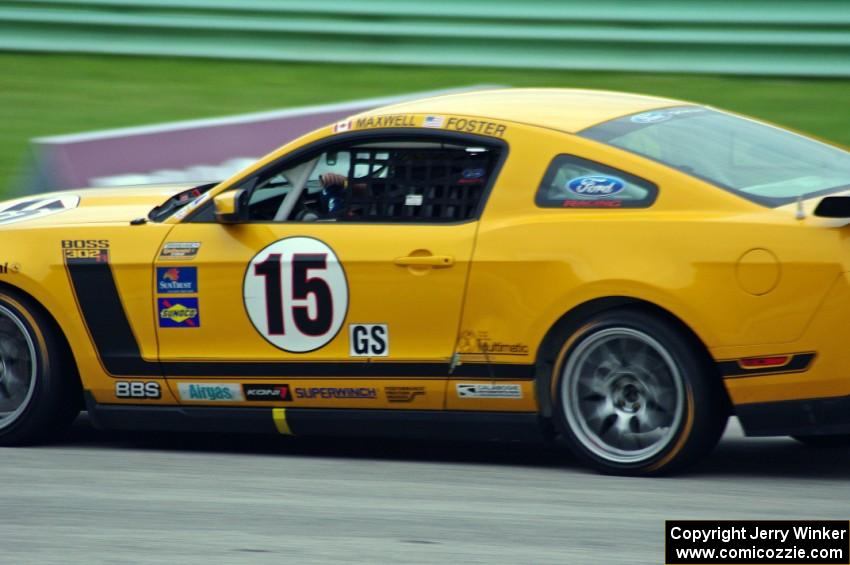 Joe Foster / Scott Maxwell Ford Mustang Boss 302R GT