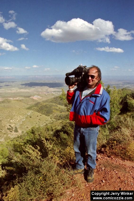 ESPN2 cameraman Glen Mazzone who frequented rallies back in the day.