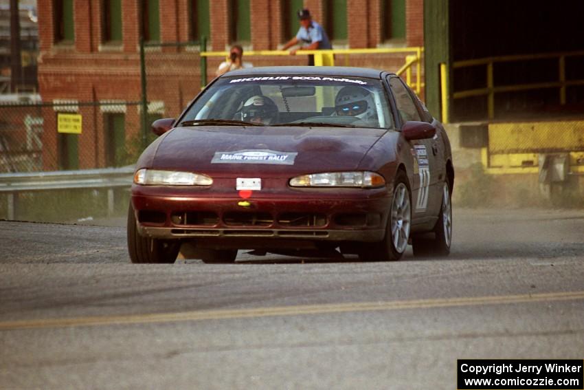 Rod Dean / Nichole Dean Plymouth Laser on SS11, Rumford.