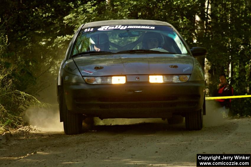 Dan Adamson / Matt Nichols Saturn SL2 on a right hander on SS11.