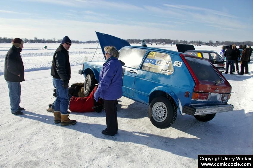 Paul Palzer / Cindy Palzer / Dave Kapaun VW Rabbit GTI