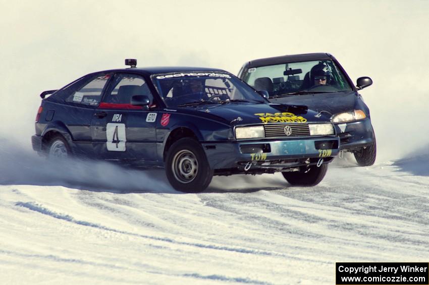 Brian Lange / Ron Johnson VW Corrado and Ryan Hammond / Kyle Laursen Honda Civic