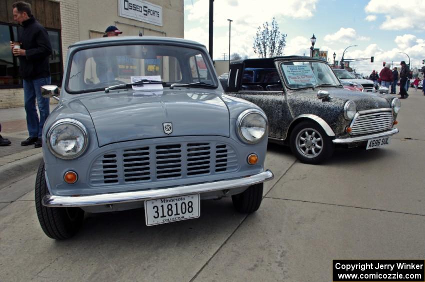 Morris Pickup and stretch Spice Girls' Austin Mini Cooper