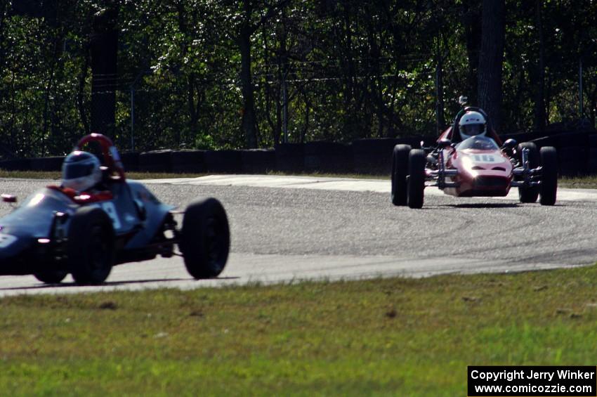 Jon Belanger's Autodynamics Mk. V Formula Vee followed by Paul Bastyr's McNamara Formula Vee