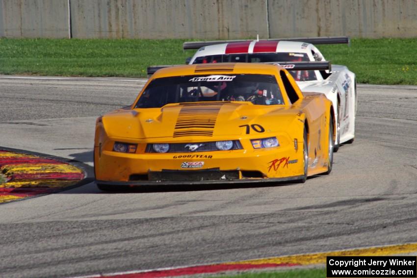 David Jans's and Denny Lamers's Ford Mustangs