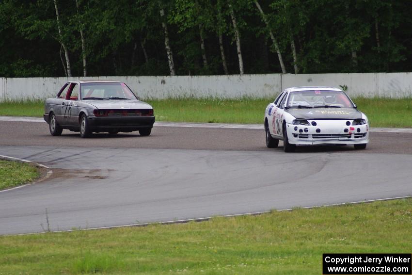 Bear Patrol Lexus SC400 and Bare Metal Racing Nissan Sentra