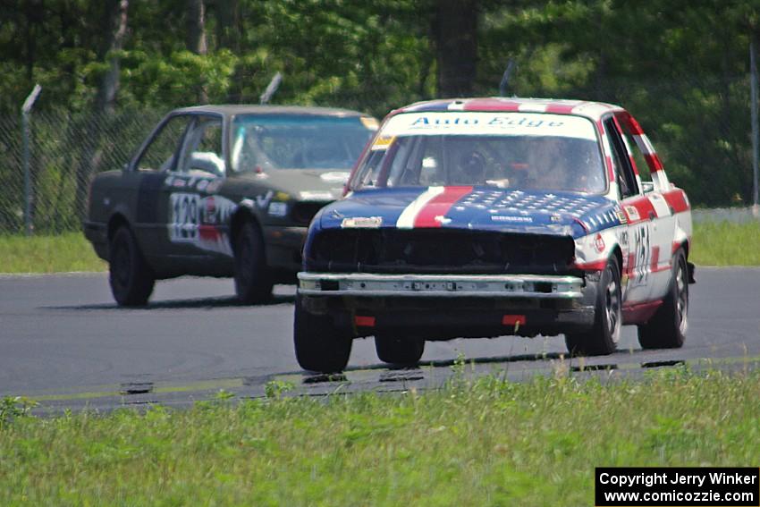 British American Racing 2 BMW 318i and E30 Bombers BMW 325i