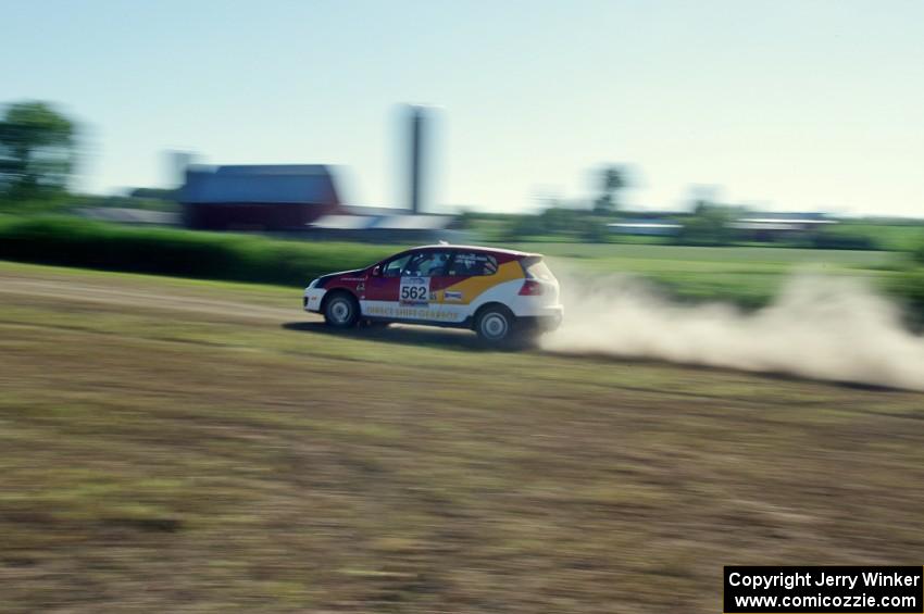 Brian Dondlinger ran as '0' car in his VW GTI-Rally