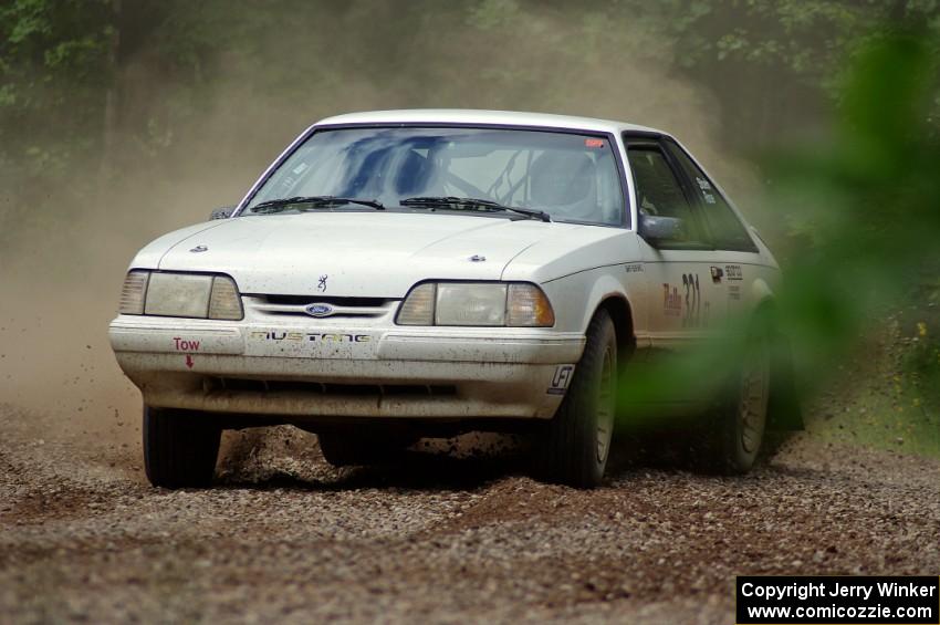 Bonnie Stoehr / Ryan Rose Ford Mustang on SS2