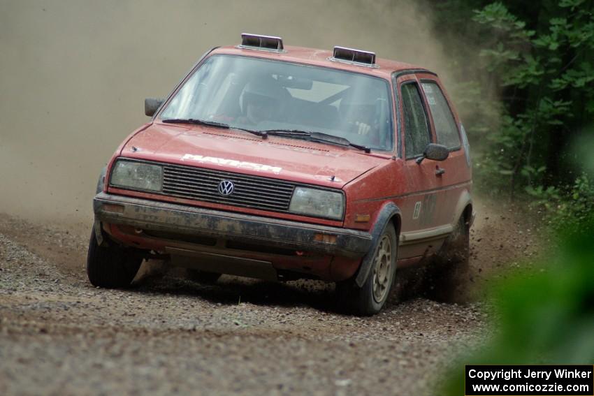 Brent Carlson / Mark Utecht VW GTI on SS4