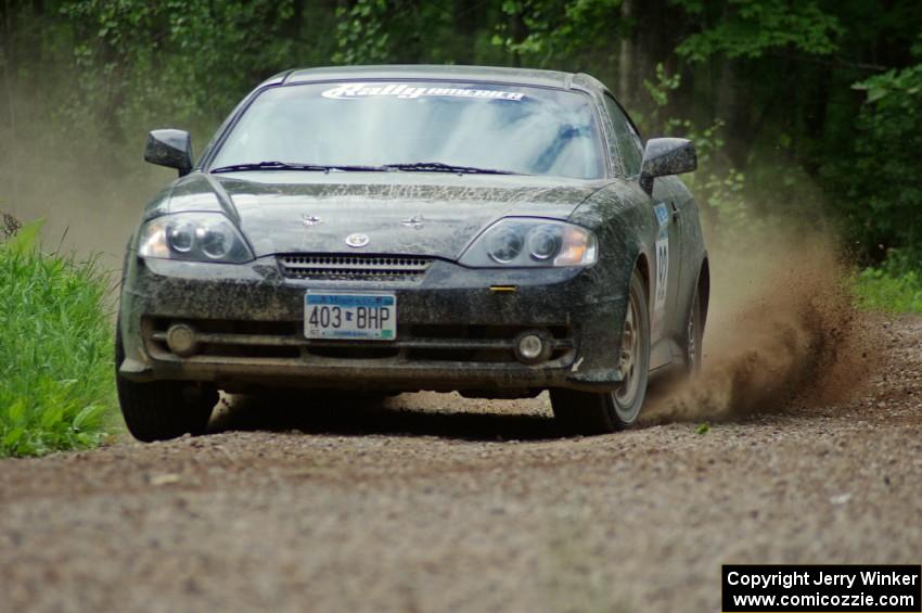 Derek McCorison / Paul Johansen Hyundai Tiburon on SS4