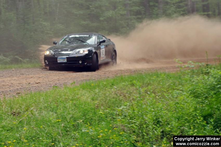 Derek McCorison / Paul Johansen Hyundai Tiburon on SS1