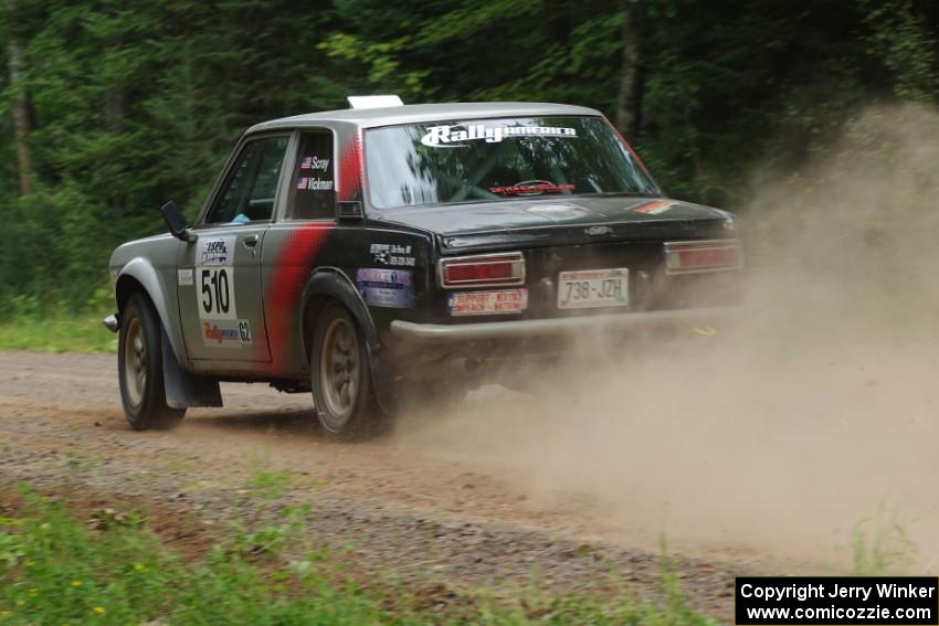 Jim Scray / Colin Vickman	Datsun 510 on SS1