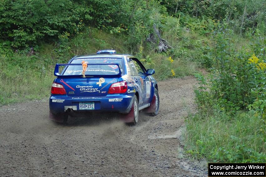 Carl Siegler / Dave Goodman Subaru WRX STi on SS1