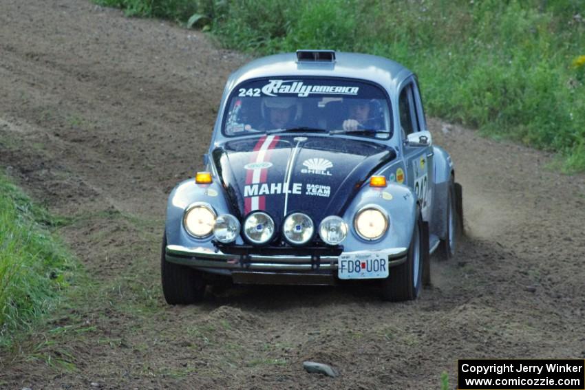 Mark Huebbe / John Huebbe in their VW Beetle on SS1