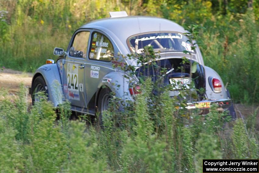 Mark Huebbe / John Huebbe in their VW Beetle on SS1