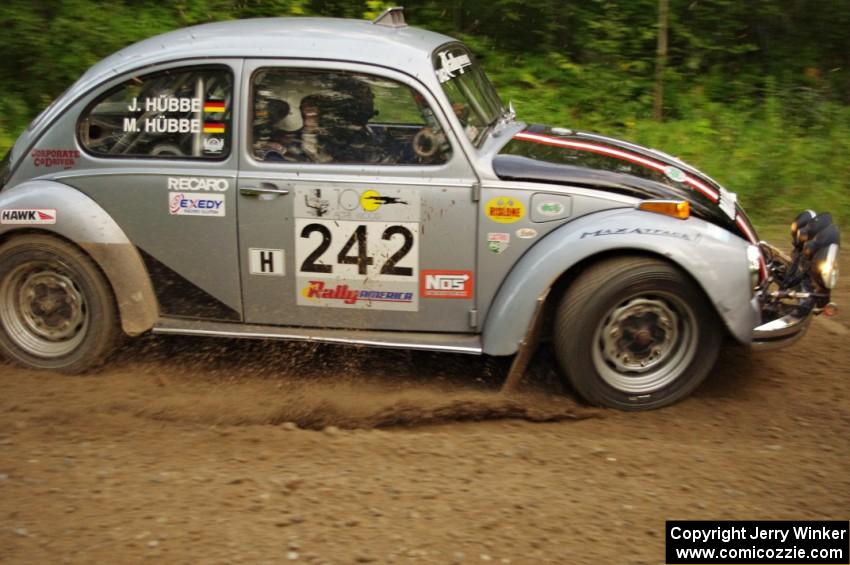 Mark Huebbe / John Huebbe in their VW Beetle on SS9