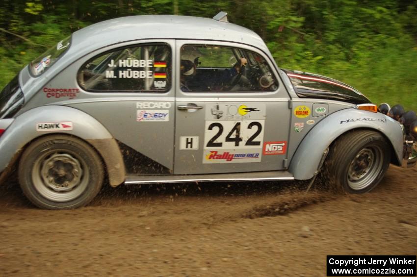 Mark Huebbe / John Huebbe in their VW Beetle on SS9