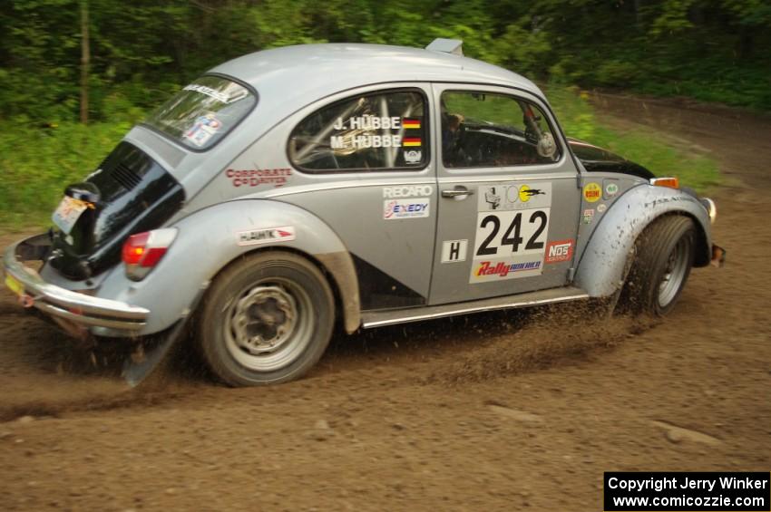 Mark Huebbe / John Huebbe in their VW Beetle on SS9