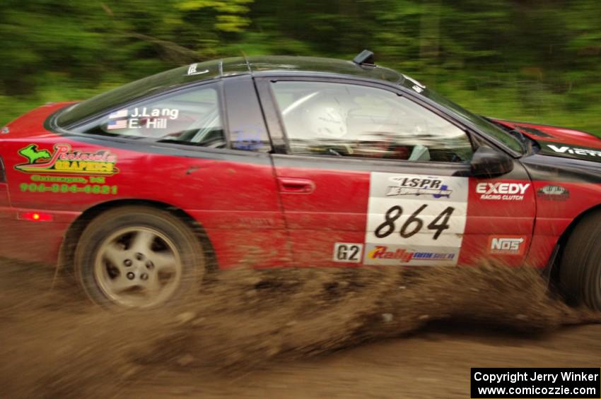 Erik Hill / Jesse Lang in their Eagle Talon on SS9