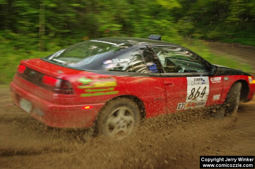 Erik Hill / Jesse Lang in their Eagle Talon on SS9