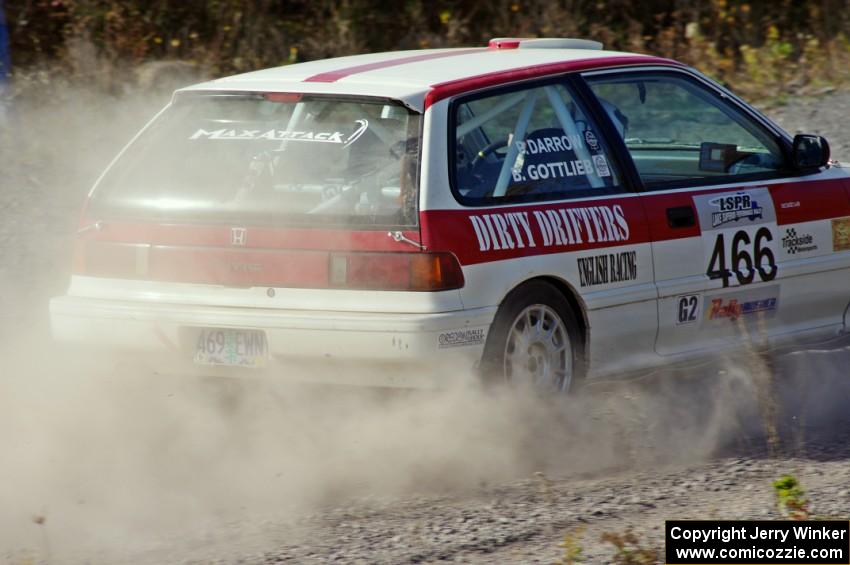 Brian Gottlieb / Pat Darrow in their Toyota FX-16 on SS1 (Green Acres I)