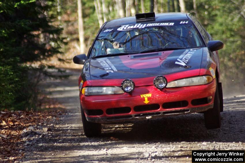 Erik Hill / Oliver Cooper in their Eagle Talon on on SS3 (Herman I)