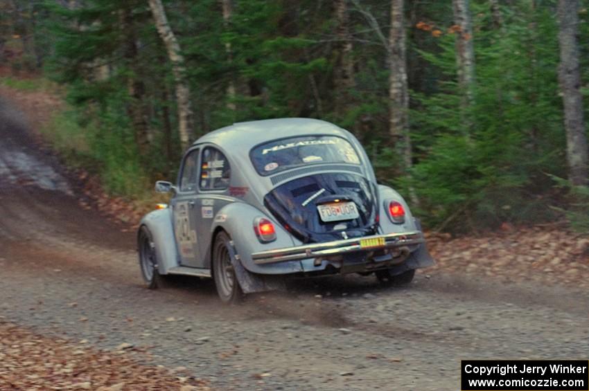 Mark Huebbe / John Huebbe in their VW Beetle on SS5 (Herman II)