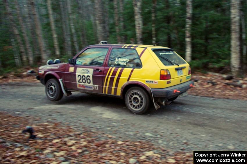 Sean Murphy / Ken Tsang in their VW GTI on SS5 (Herman II)