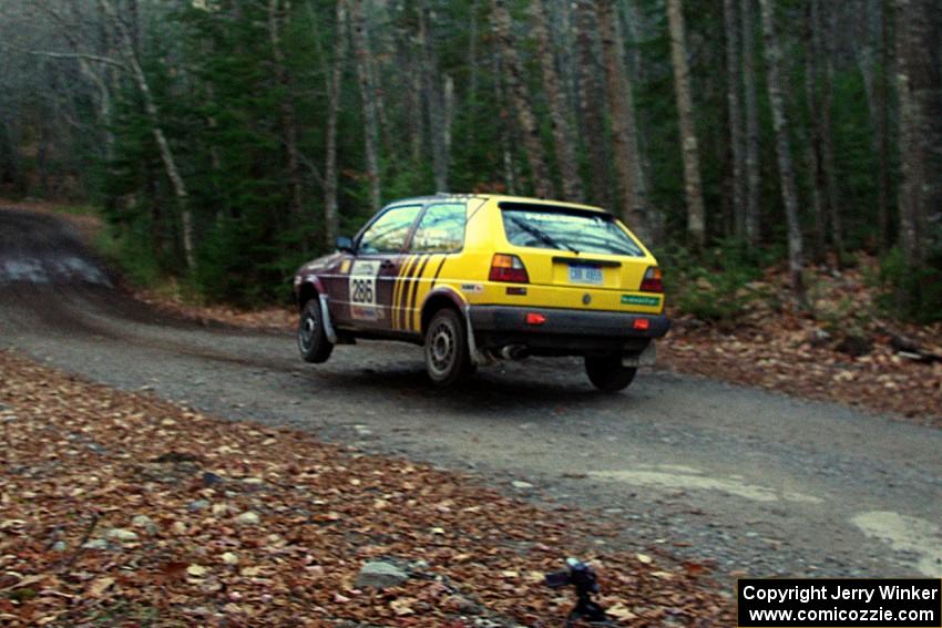 Sean Murphy / Ken Tsang in their VW GTI on SS5 (Herman II)