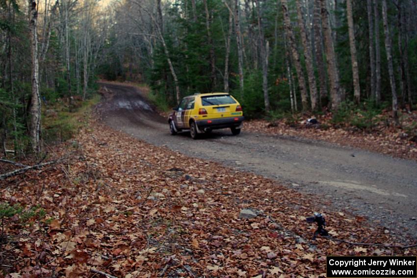 Sean Murphy / Ken Tsang in their VW GTI on SS5 (Herman II)