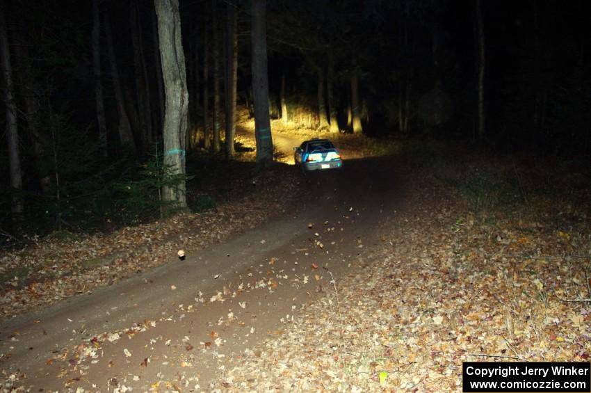 Henry Krolikowski / Cindy Krolikowski in their Subaru Impreza on SS8 (Bob Lake)