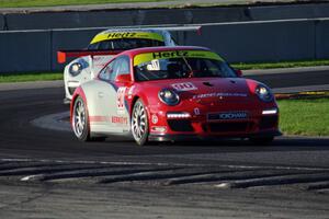 Billy Stevens's and Angel Benitez, Sr.'s Porsche GT3 Cup cars