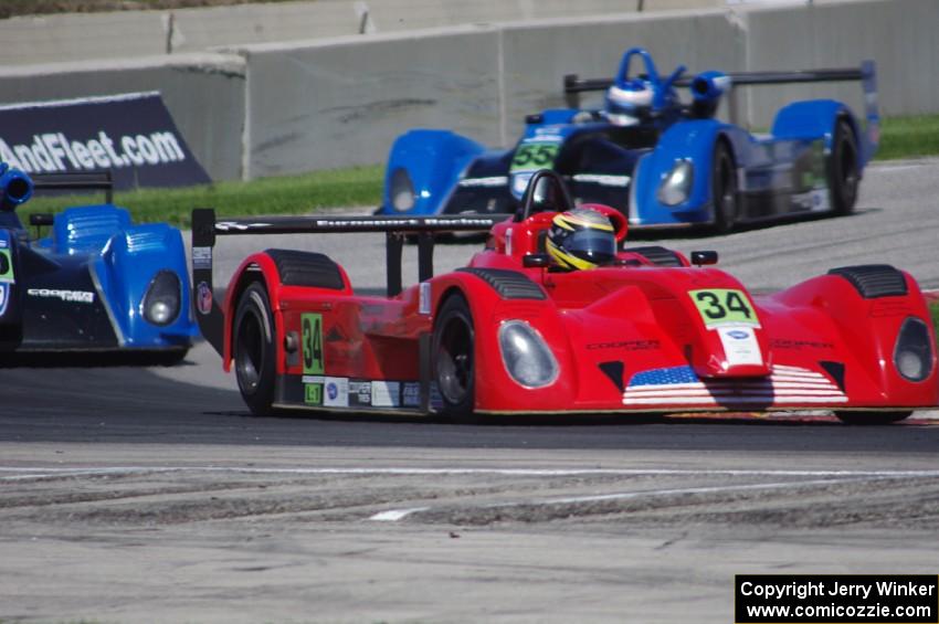 Jon Brownson's, Mikhail Goikhberg's and Gerry Kraut's Panoz Élan DP-02