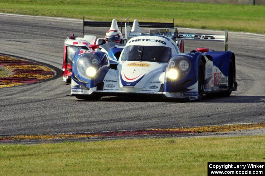 Chris McMurry / Tony Burgess Lola B12/60 Mazda and Klaus Graf / Lucas Luhr HPD ARX-03a Honda