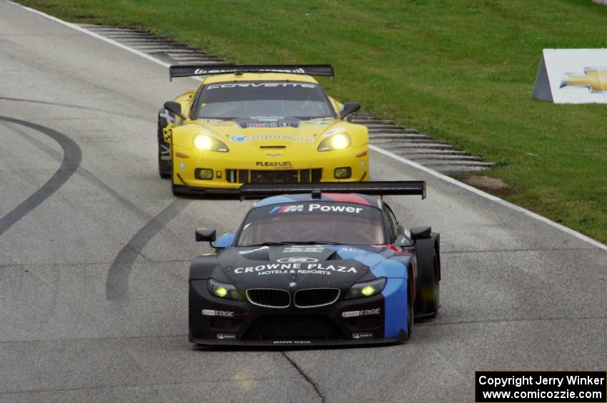 Bill Auberlen / Maxime Martin BMW Z4 GTE and Tommy Milner / Oliver Gavin Chevy Corvette C6.R