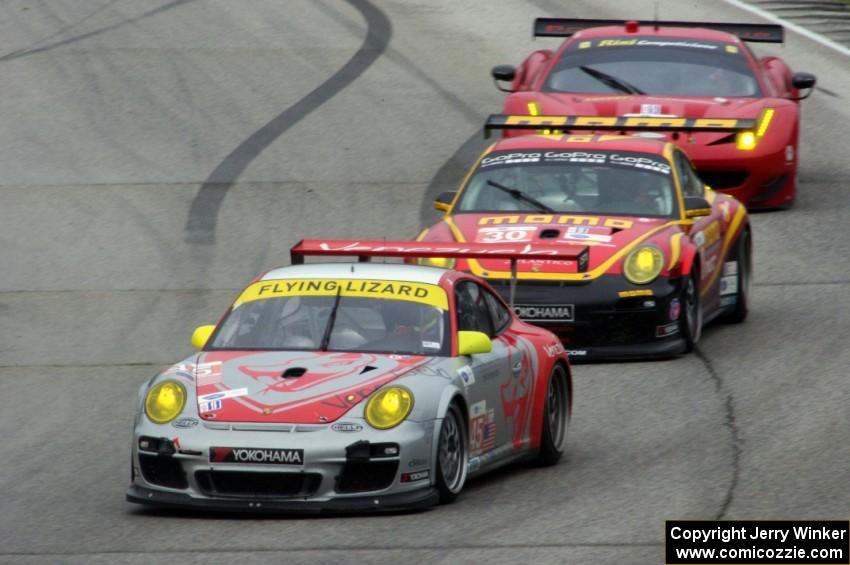 Porsche GT3 Cups of Spencer Pumpelly / Nelson Canache and Henrique Cisneros / Sean Edwards