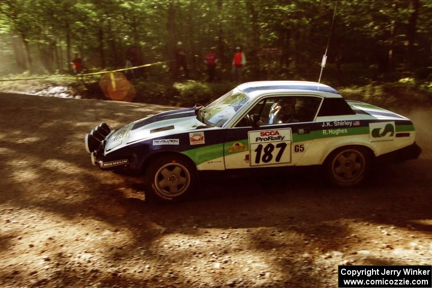 John Shirley / Rob Hughes Triumph TR-7 on SS5, Colton Stock.