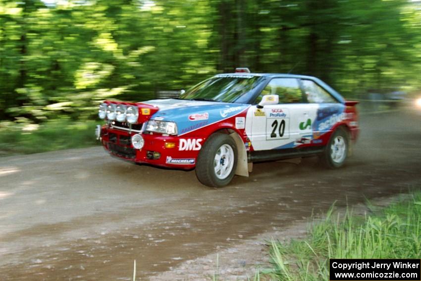 George Plsek / Renn Phillips Audi S2 Quattro on SS5, Colton Stock.