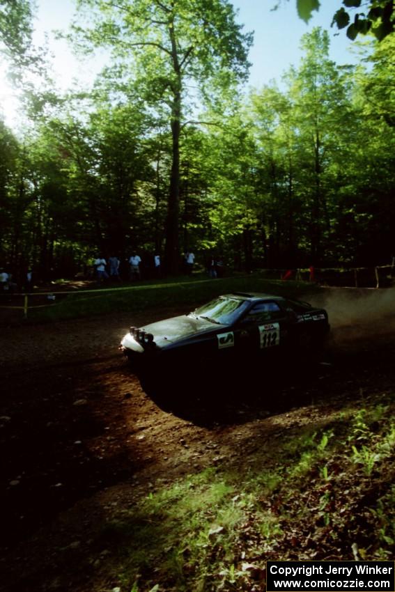 Jens Larsen / Bob Barrall Mazda RX-7 on SS5, Colton Stock.