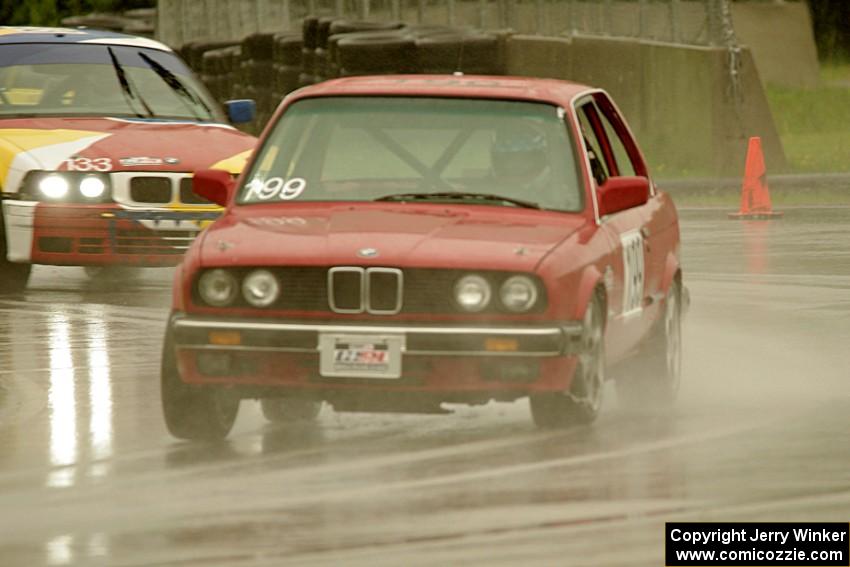 Cheap Shot Racing BMW 325is and Tubby Butterman Racing 1 BMW 325