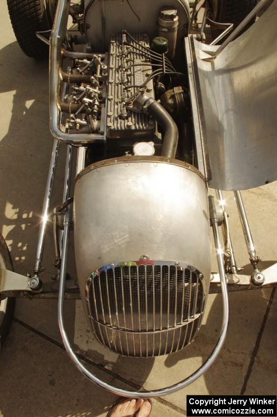 An old midget racer with a Studebaker engine.