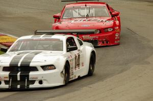 Joe Ebben's and Ron Keith's Ford Mustangs