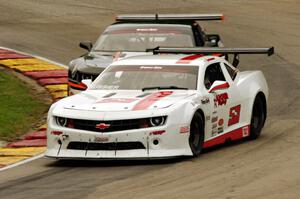 Frank Lussier's and Britt Casey's Chevy Camaros